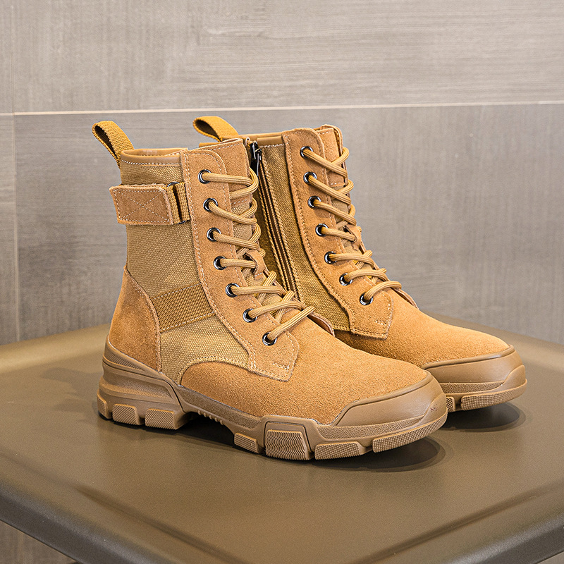 Women'S Fashion Hiking Boots - 2026 Yeni İlkbahar/Yaz Sonbahar/Kış Hakiki Deri