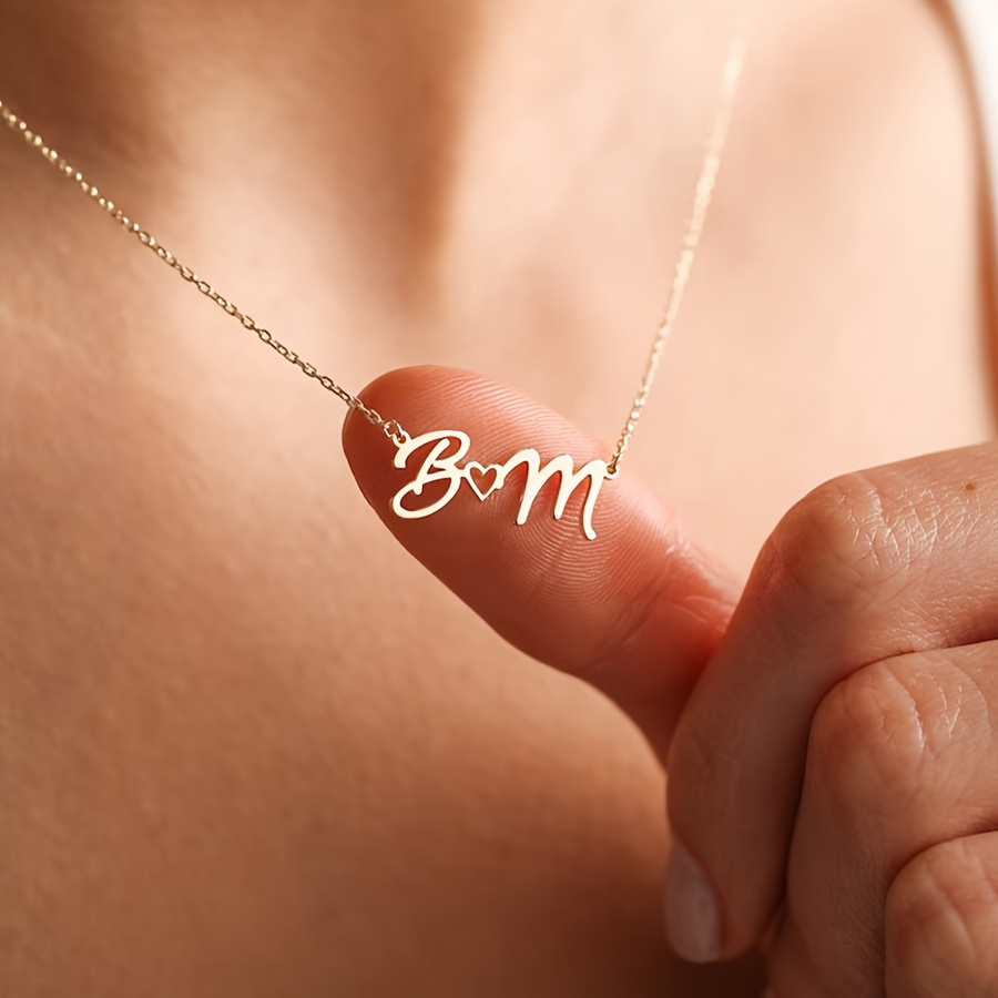 Women Fashion Names - Kadınlar için özel Ad Kolye Su