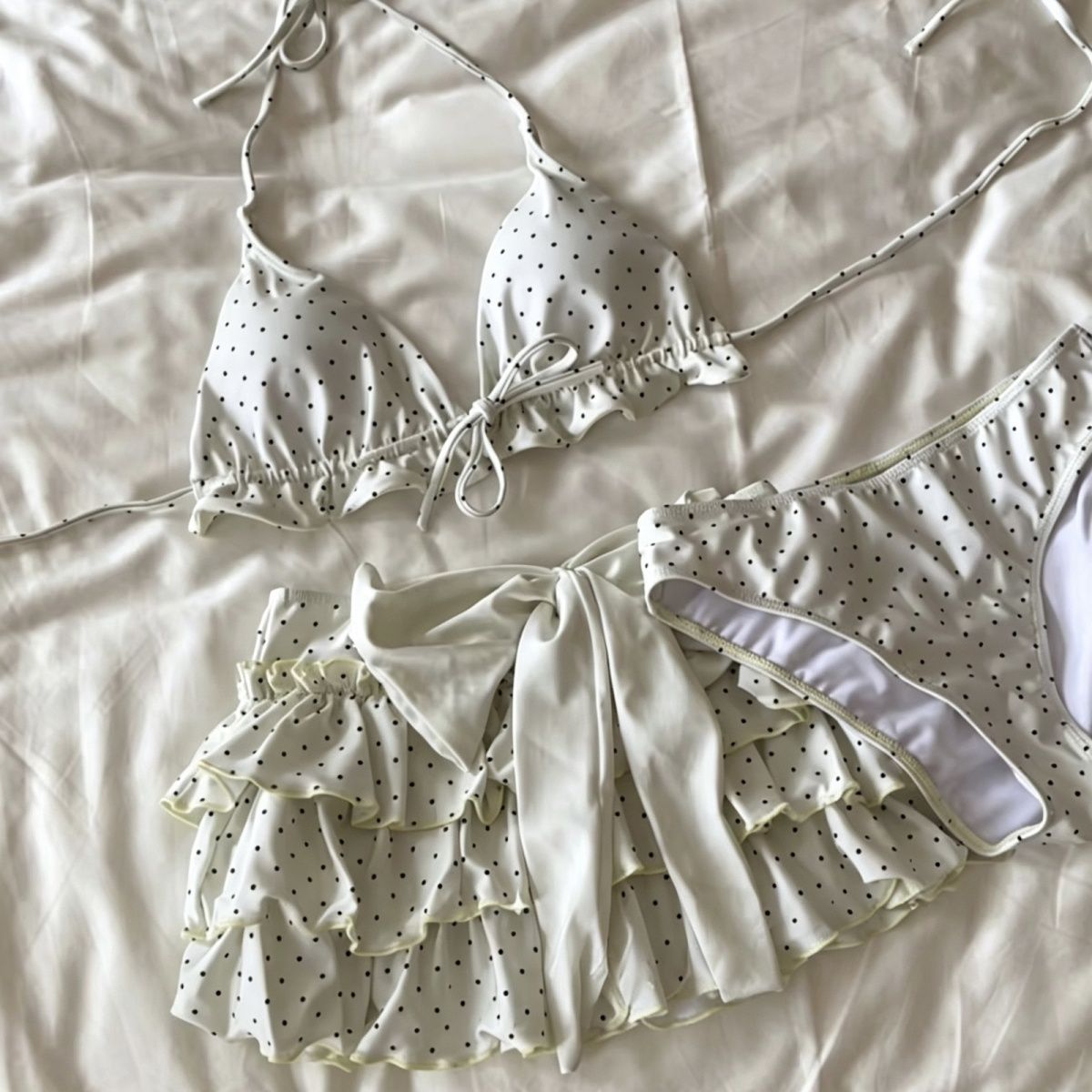 Women'S Fashion In The 90S - Yaz Kadın Mayo Bikini 3 Parça