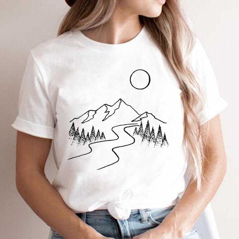 Women'S Fashion In The 90S - Moda Karikatür T-shirt Kadın 90'lar Trend