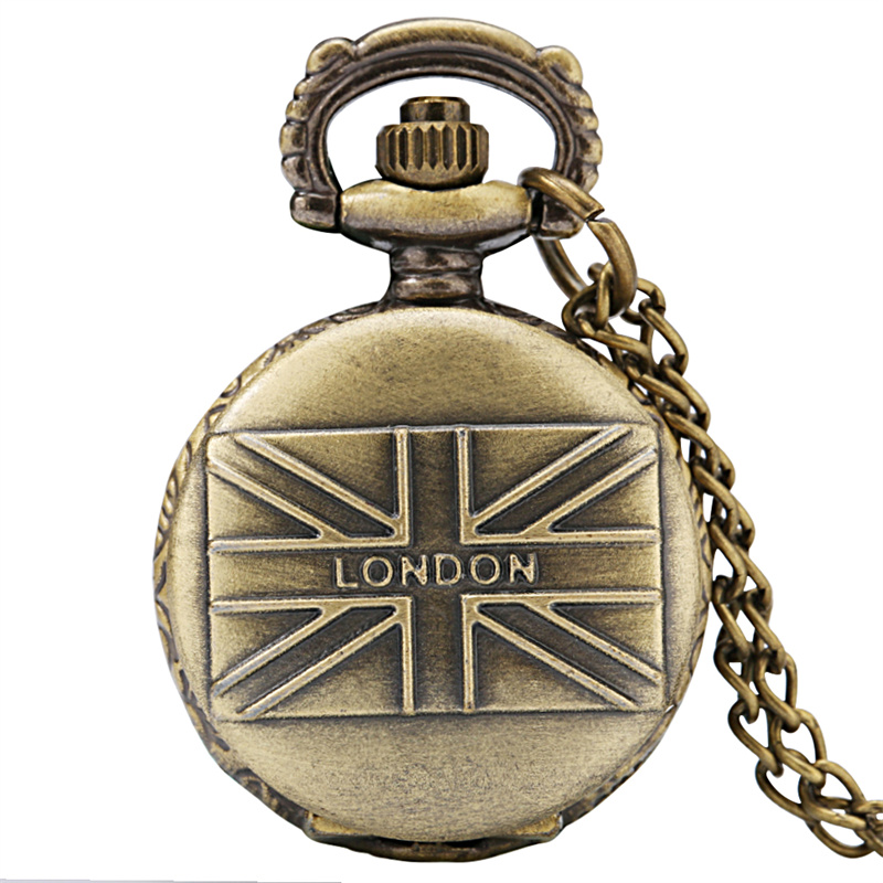 Women Fashion Uk - Bronz İngiliz Bayrağı Desenli Küçük Boy