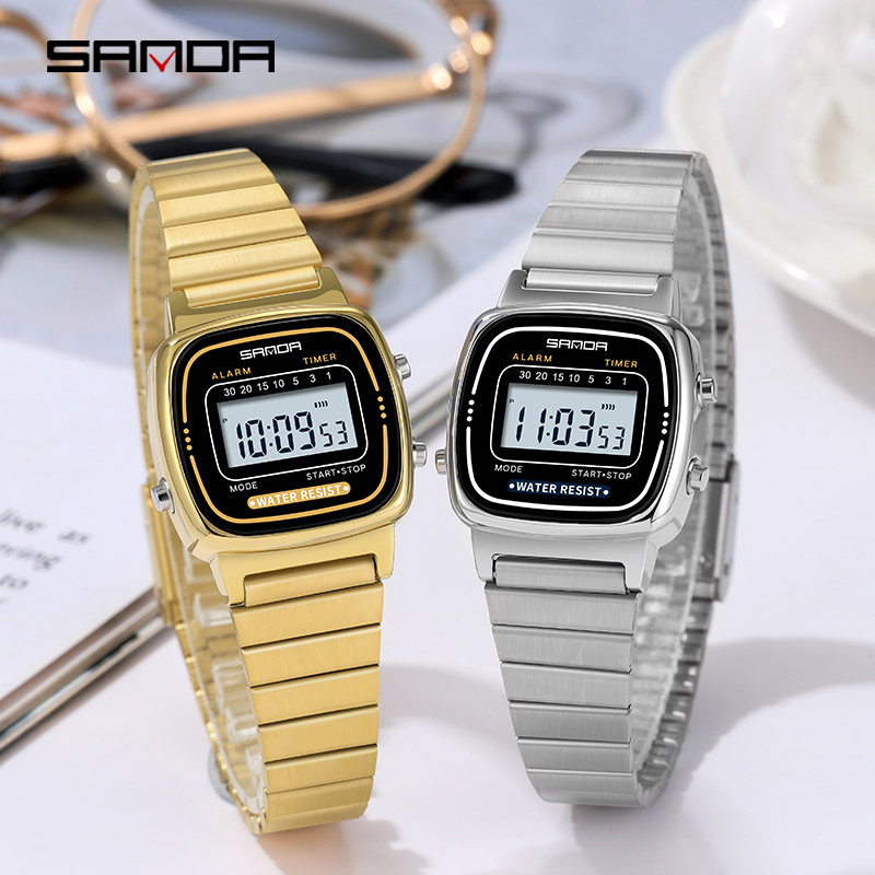 SANDA 6053 elektronik saat mod - Women Fashion Zone incelemesi ve fiyatı