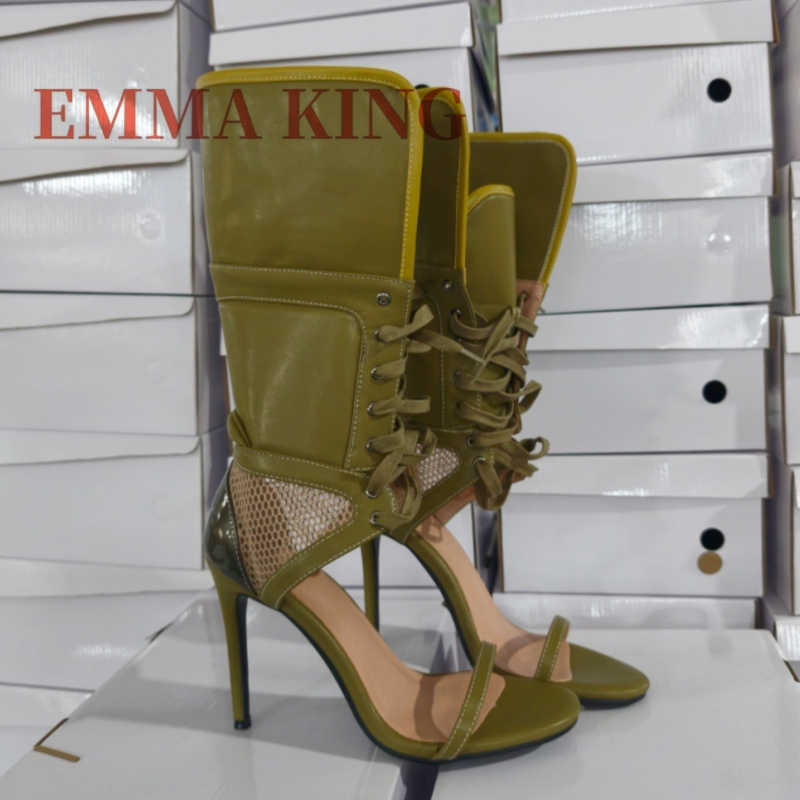 Yeşil Katlamalı Bilek Boyu San - Women'S Fashion Boots incelemesi ve fiyatı