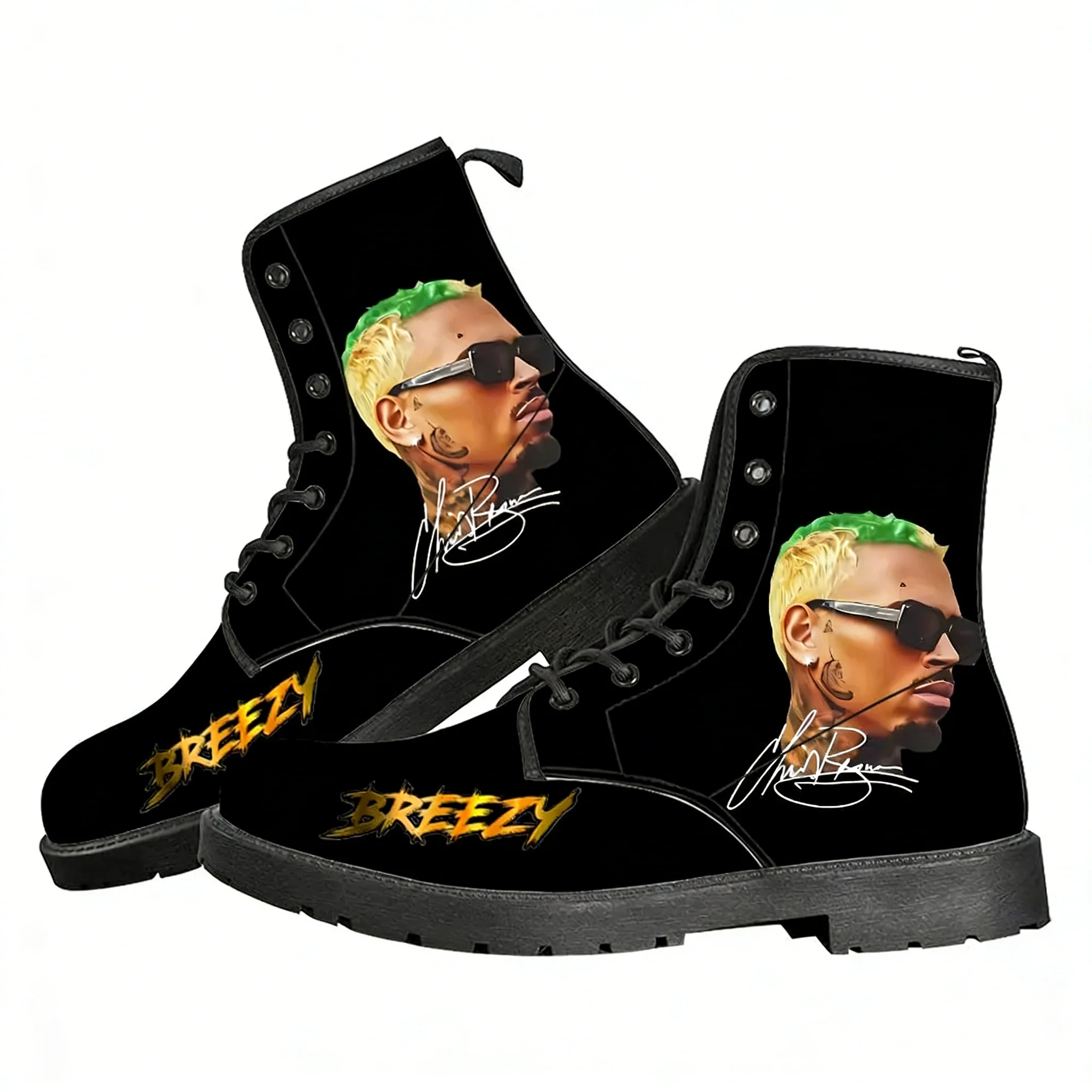 Chris Brown Hip hop Rap Rock Ş - Women'S Fashion Hiking Boots incelemesi ve fiyatı