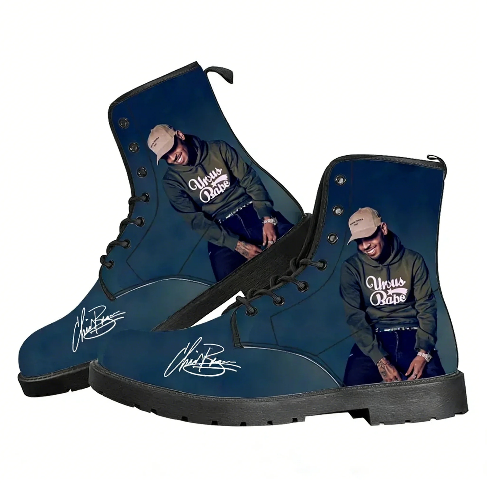 Chris Brown Hip hop Rap Rock Ş - Women'S Fashion Hiking Boots incelemesi ve fiyatı