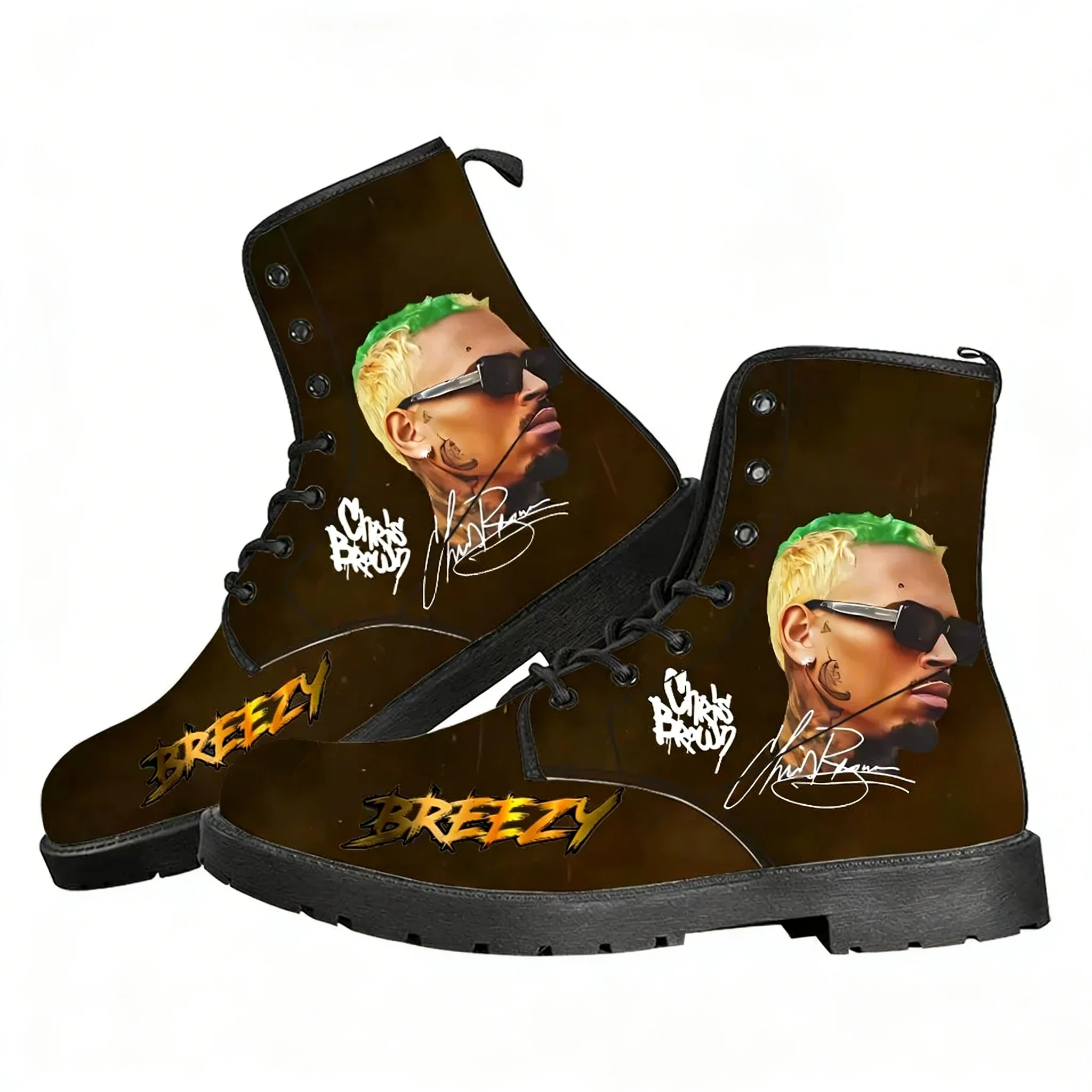 Chris Brown Hip hop Rap Rock Ş - Women'S Fashion Hiking Boots incelemesi ve fiyatı