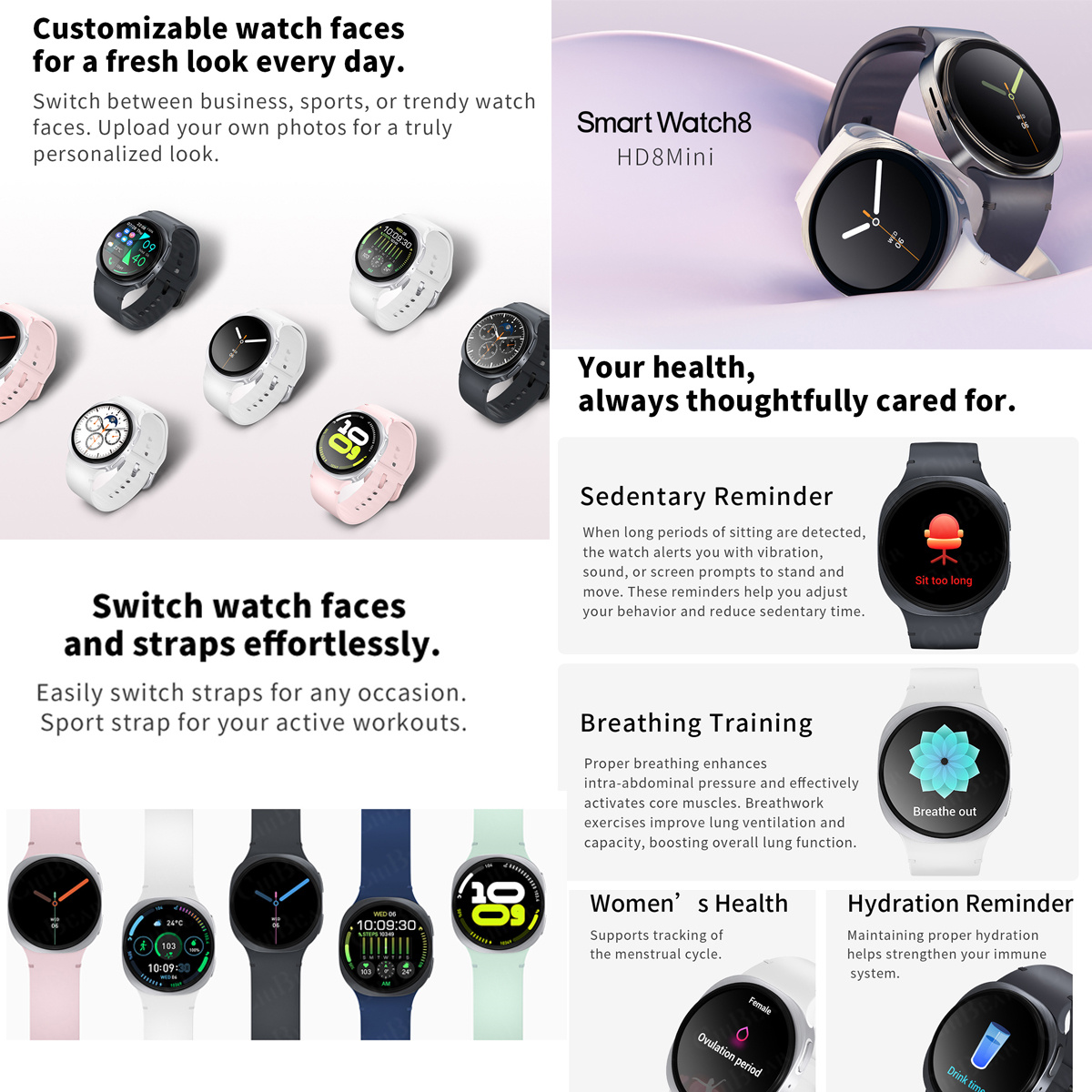 2026 Yeni Saatler 8 Mini GPS İ - Women Fashion Zone incelemesi ve fiyatı