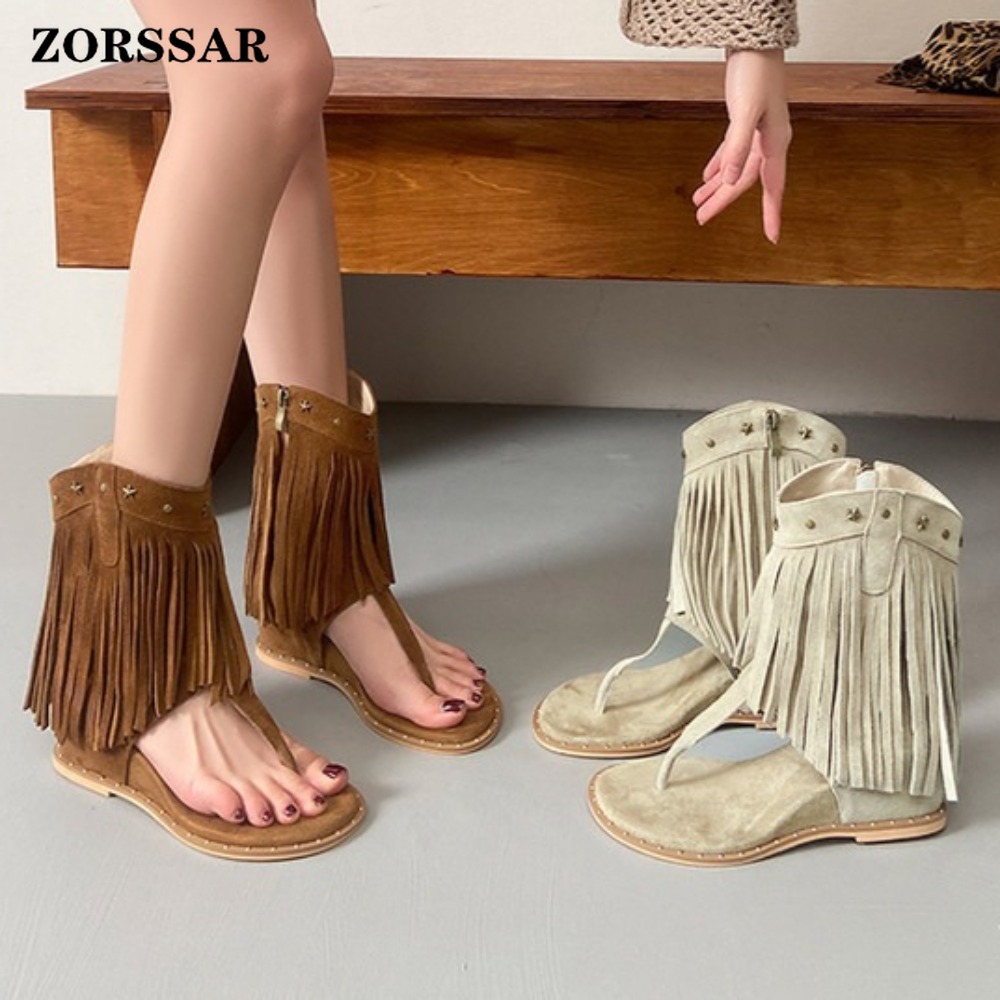 Kadınlar için Saçaklı Dekorlu, - Women'S Fashion Boots incelemesi ve fiyatı