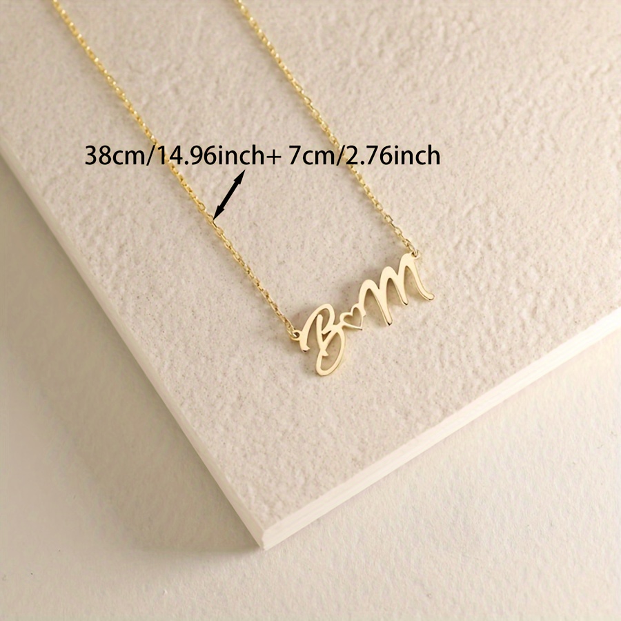 Kadınlar için özel Ad Kolye Su - Women Fashion Names incelemesi ve fiyatı