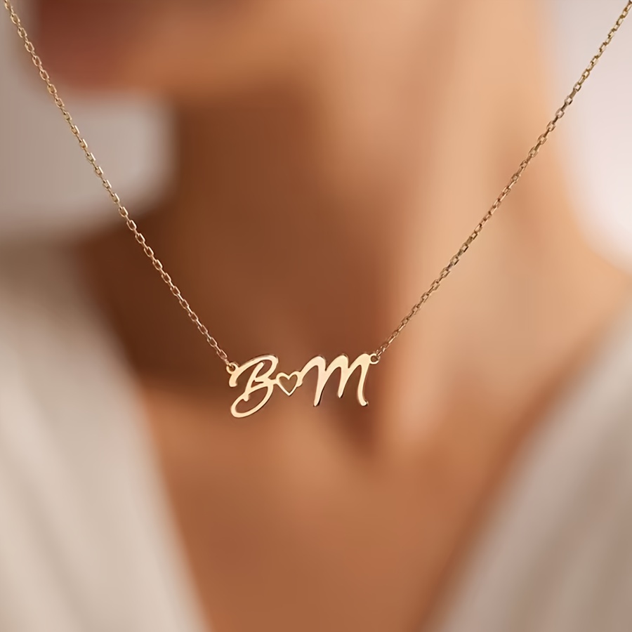 Kadınlar için özel Ad Kolye Su - Women Fashion Names incelemesi ve fiyatı