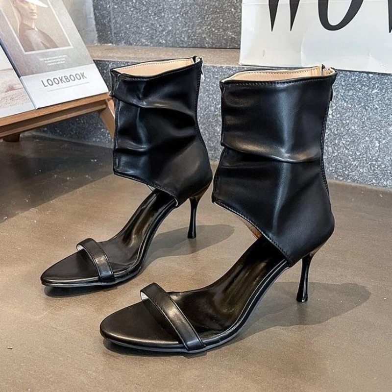 İlkbahar Yaz Tasarımı Seksi Aç - Women'S Fashion Boots incelemesi ve fiyatı