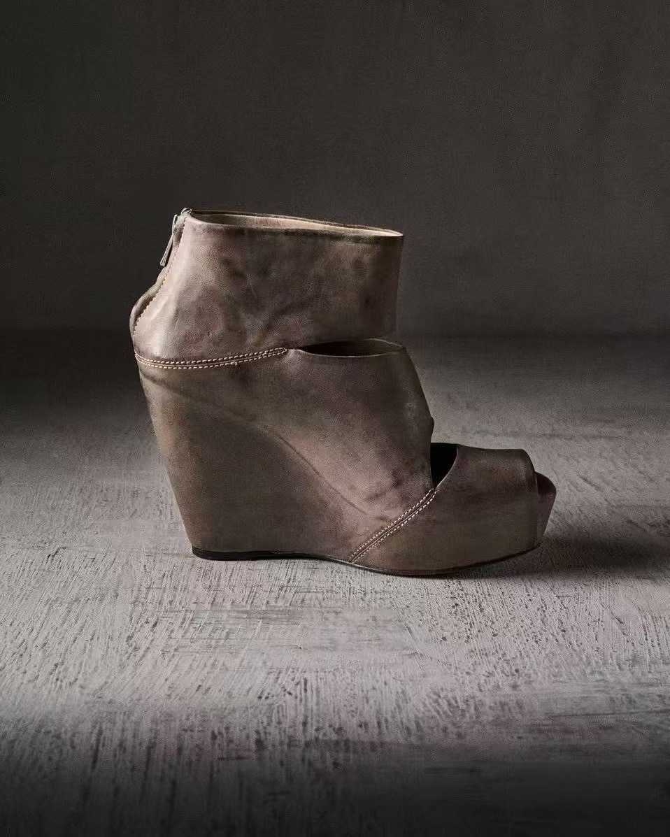 Yaz Yeni Kadın Vintage Gri Dis - Women'S Fashion Boots incelemesi ve fiyatı