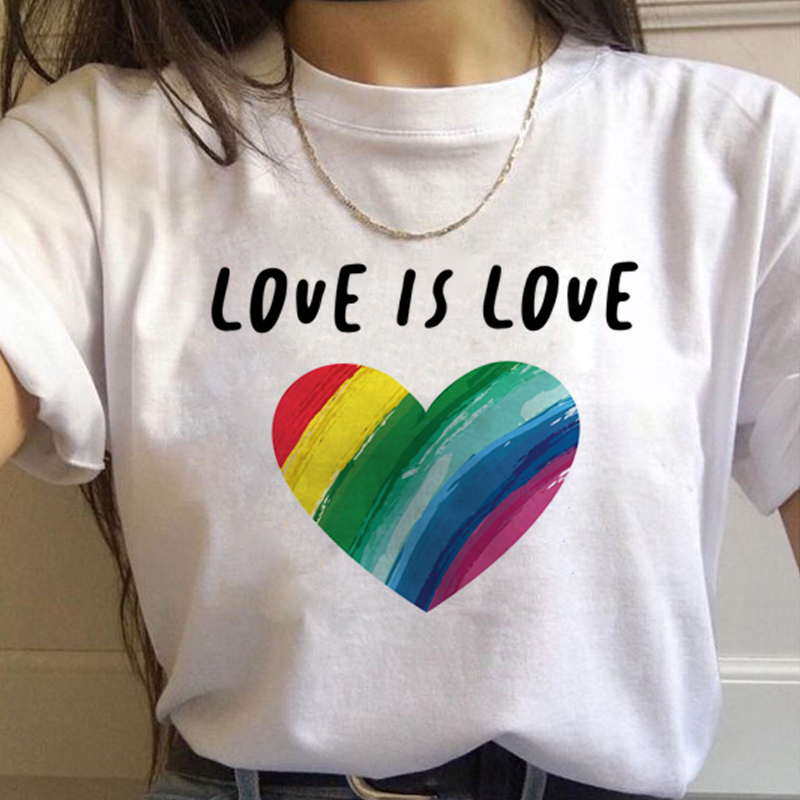 Lgbt Gökkuşağı Harajuku T Shir - Women'S Fashion In The 90S incelemesi ve fiyatı