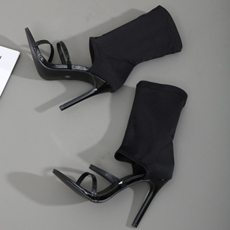 Moda Yüksek Top Elastik Kumaş  - Women'S Fashion Boots incelemesi ve fiyatı