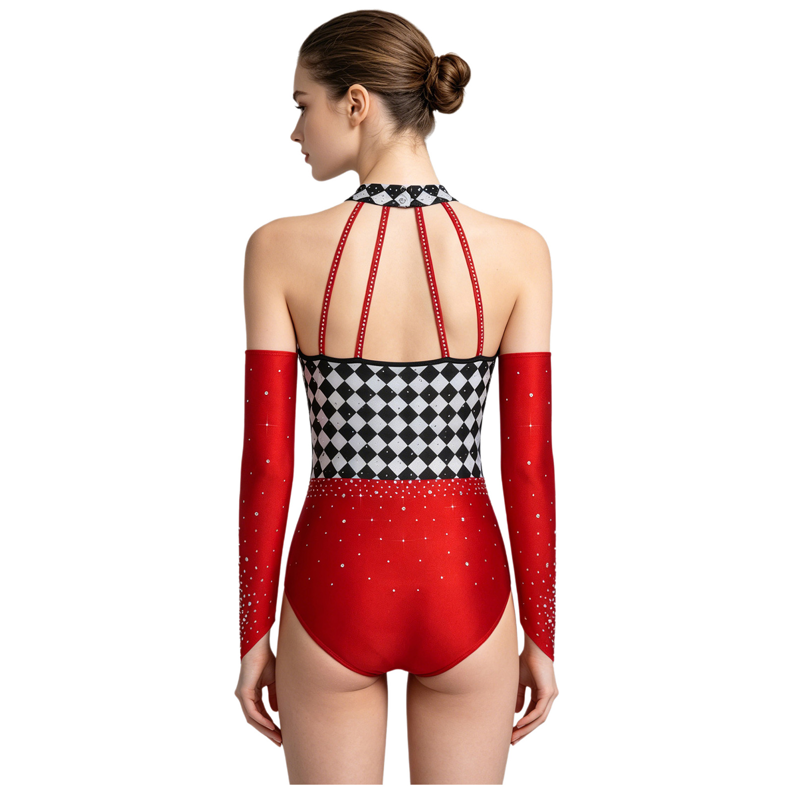Kalp Palyaço Kraliçe Kostümü C - Sleeveless Jumpsuit incelemesi ve fiyatı