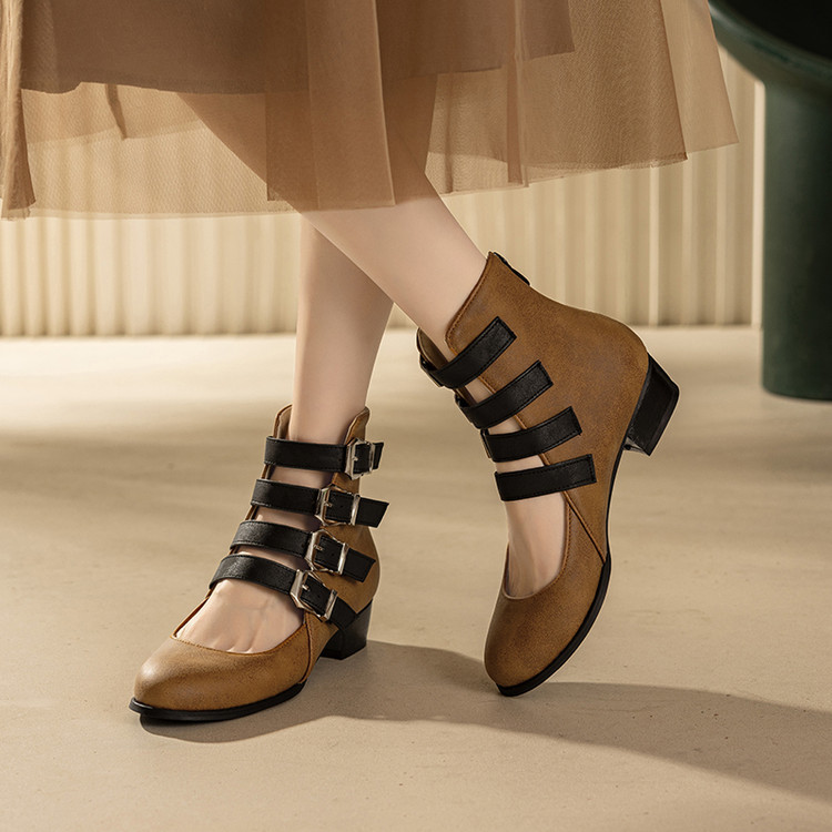 Gotik Mary Jane Kadın Bilek Bo - Women'S Fashion Boots incelemesi ve fiyatı