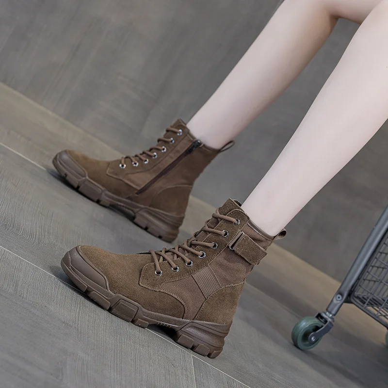 Deri Moda Kadın Botları, Kışlı - Women'S Fashion Hiking Boots incelemesi ve fiyatı