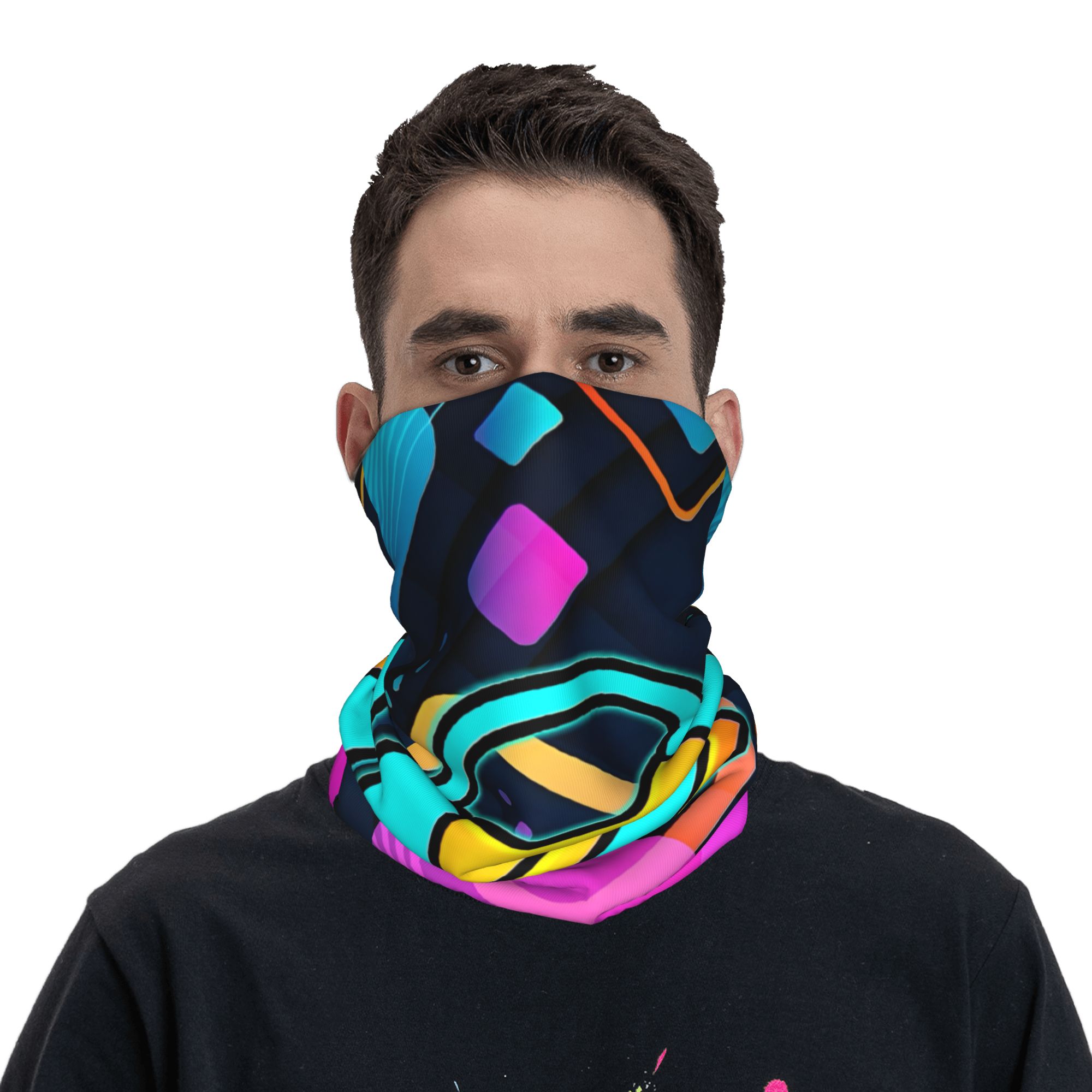 Geometri Dash Bandana Boyun Ör - Women Fashion Video incelemesi ve fiyatı