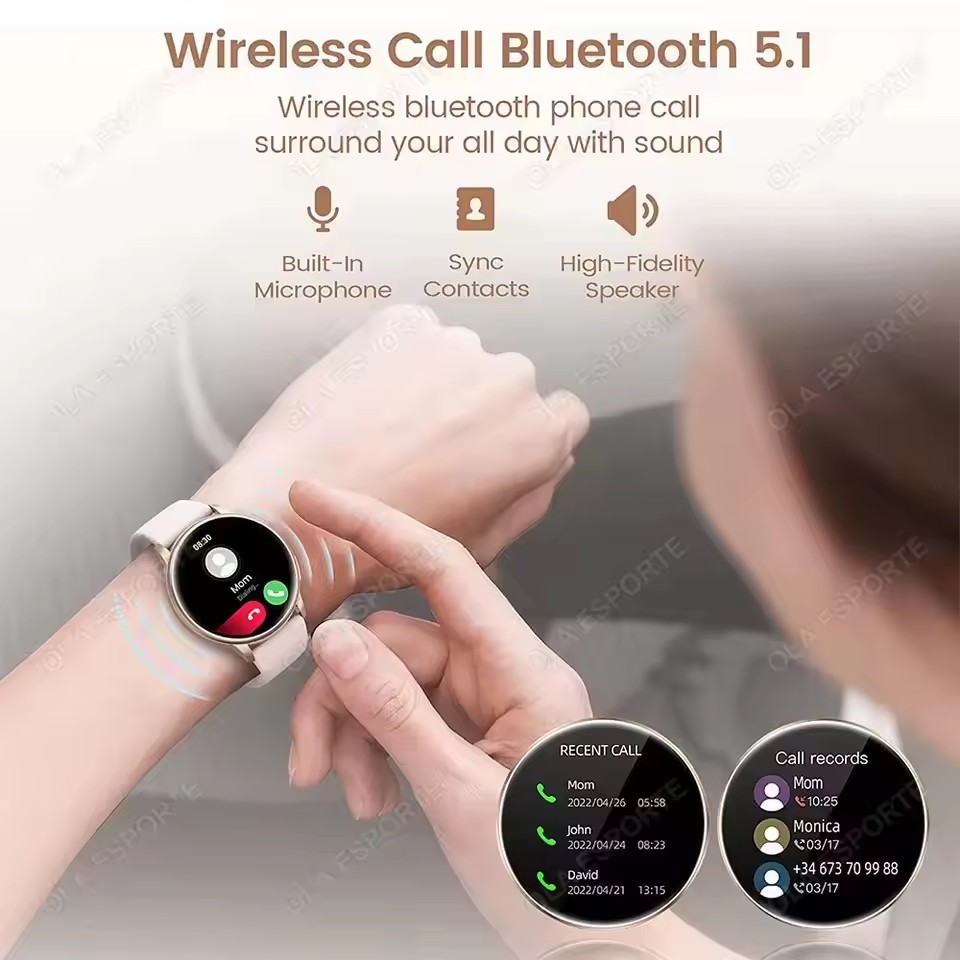 Akıllı saat 1.77 inç HD AMOLED - Women Fashion Zone incelemesi ve fiyatı