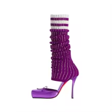 Butterfly-Kont Kare Burunlu Di - Women'S Fashion Boots incelemesi ve fiyatı